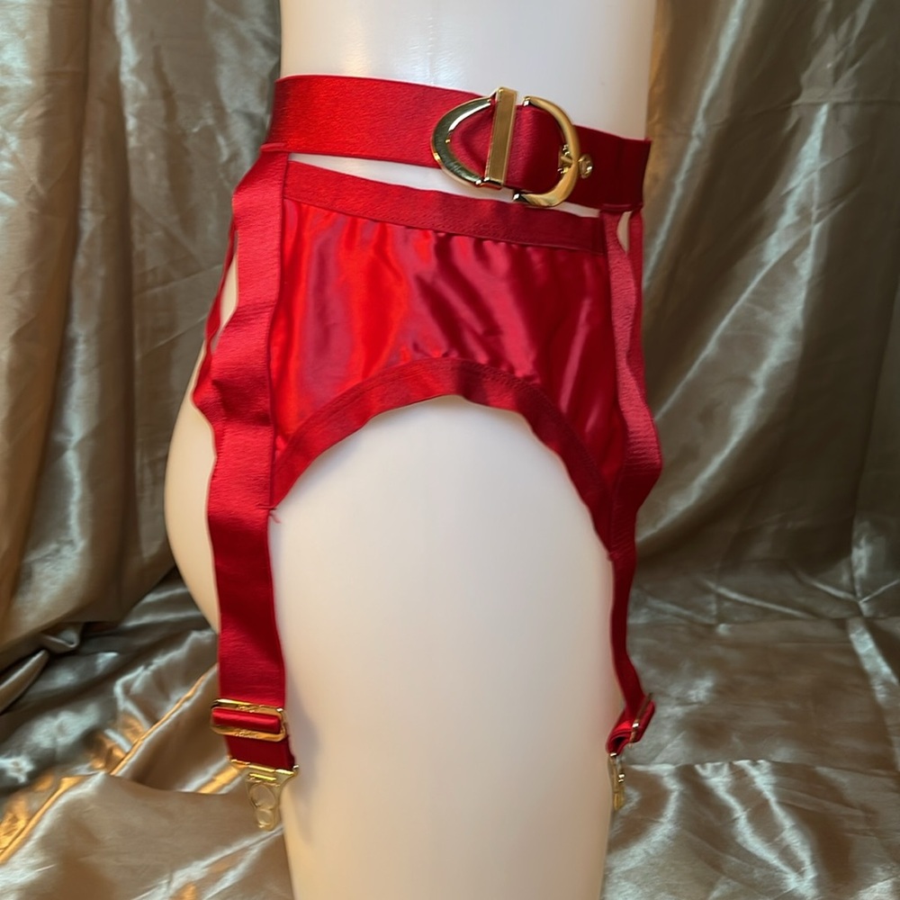 Honey Birdette Gia Suspender - Picture 4 of 5